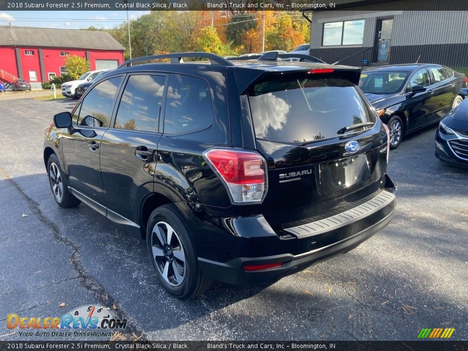 2018 Subaru Forester 2.5i Premium Crystal Black Silica / Black Photo #4