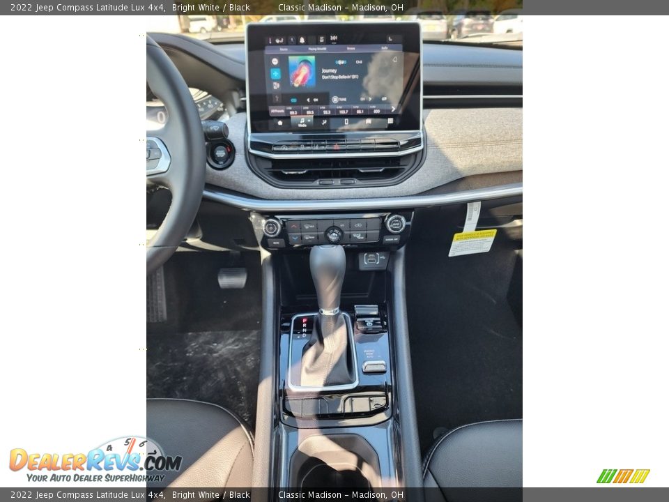 2022 Jeep Compass Latitude Lux 4x4 Bright White / Black Photo #6