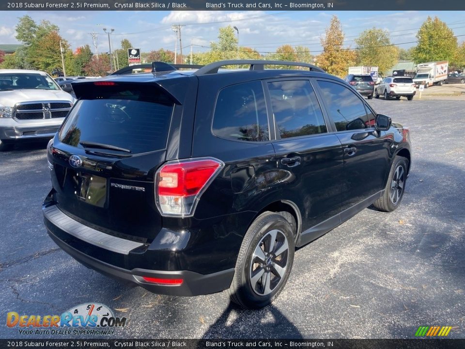 2018 Subaru Forester 2.5i Premium Crystal Black Silica / Black Photo #8