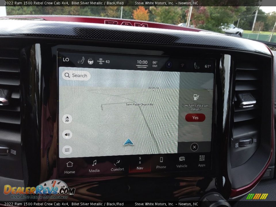 Navigation of 2022 Ram 1500 Rebel Crew Cab 4x4 Photo #24