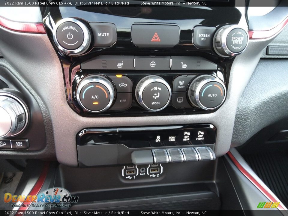 Controls of 2022 Ram 1500 Rebel Crew Cab 4x4 Photo #26