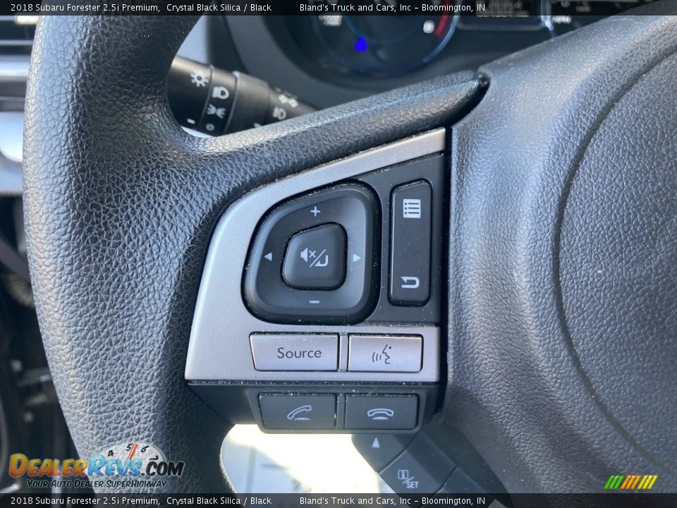 2018 Subaru Forester 2.5i Premium Crystal Black Silica / Black Photo #17