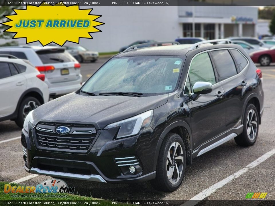 2022 Subaru Forester Touring Crystal Black Silica / Black Photo #1