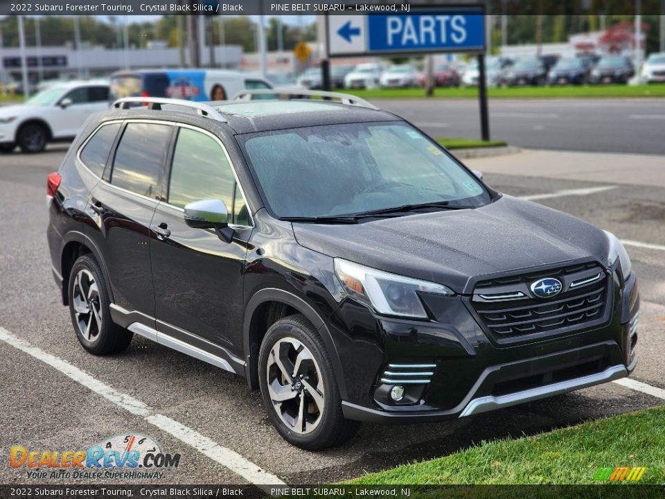 2022 Subaru Forester Touring Crystal Black Silica / Black Photo #4