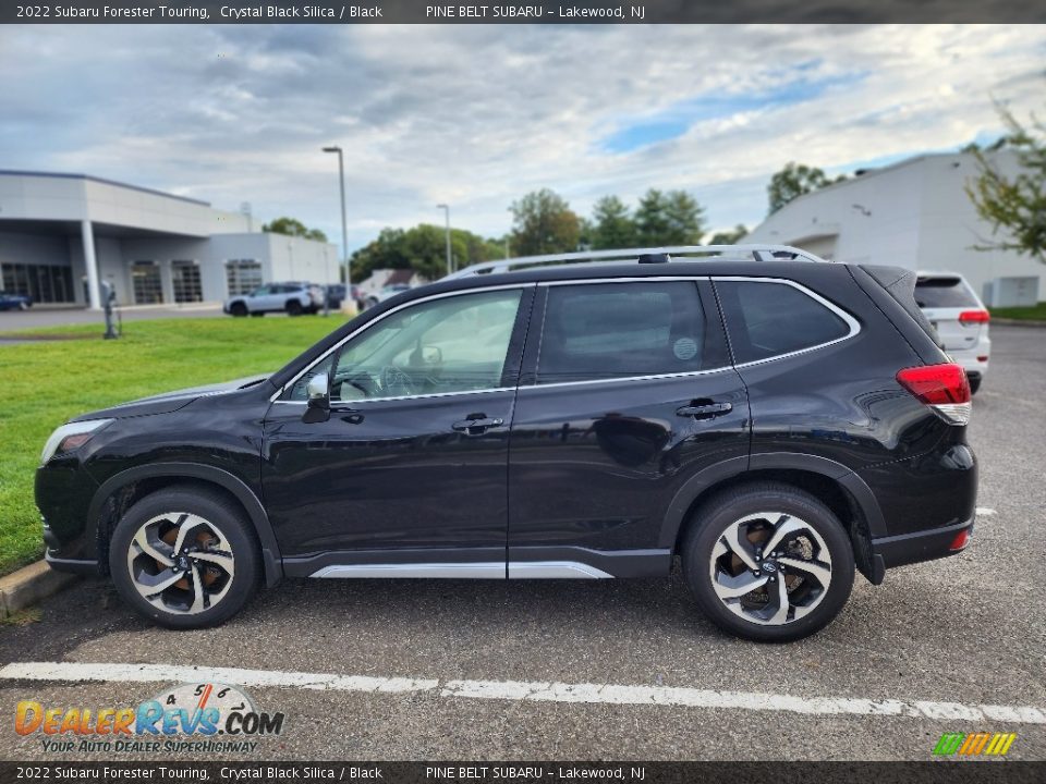 2022 Subaru Forester Touring Crystal Black Silica / Black Photo #10