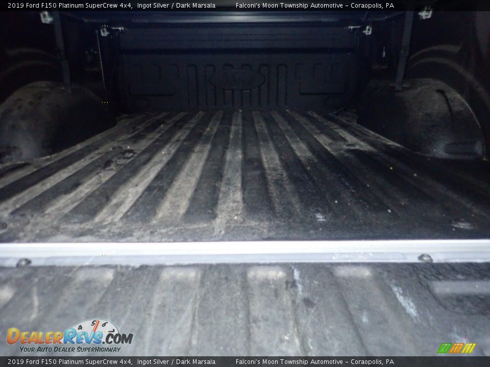 2019 Ford F150 Platinum SuperCrew 4x4 Ingot Silver / Dark Marsala Photo #4