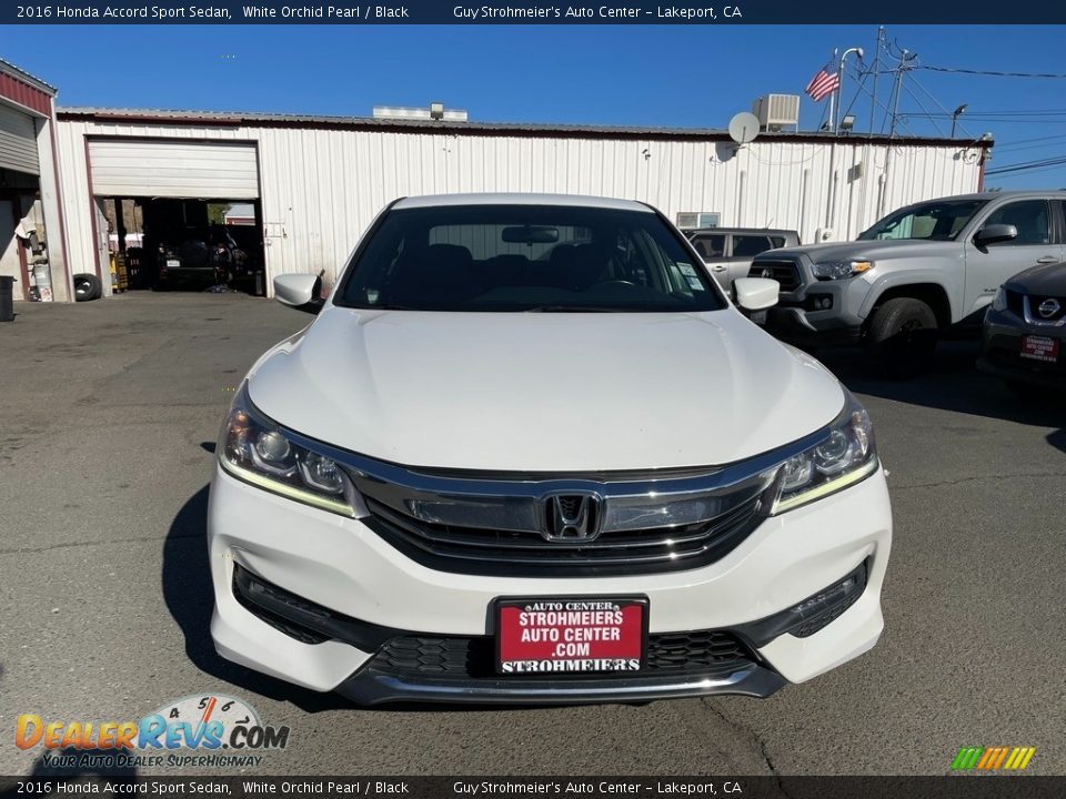 2016 Honda Accord Sport Sedan White Orchid Pearl / Black Photo #2