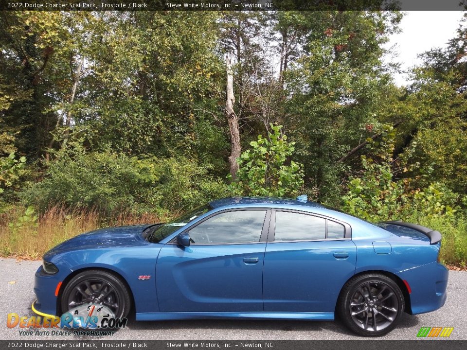 2022 Dodge Charger Scat Pack Frostbite / Black Photo #1