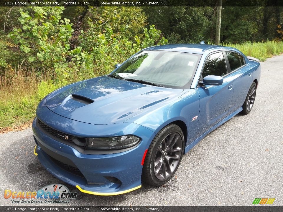 2022 Dodge Charger Scat Pack Frostbite / Black Photo #2