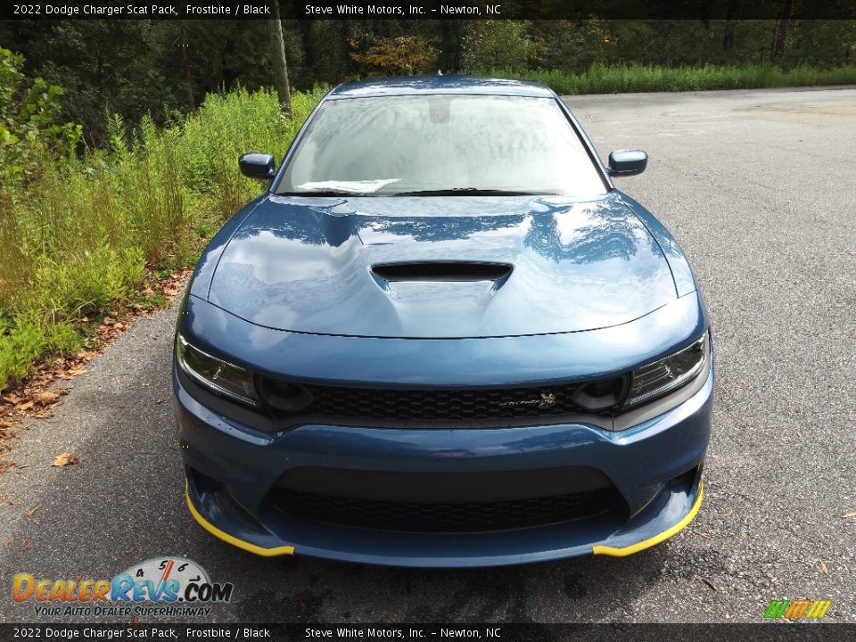 2022 Dodge Charger Scat Pack Frostbite / Black Photo #3