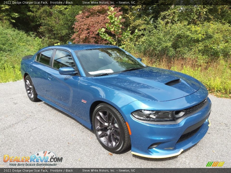 2022 Dodge Charger Scat Pack Frostbite / Black Photo #4