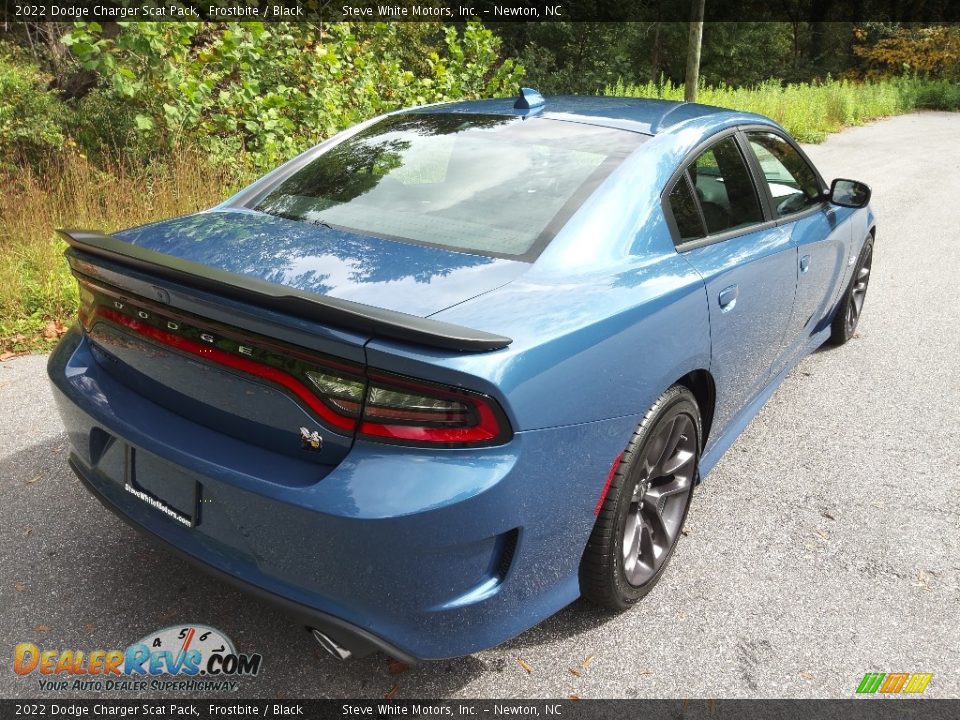 2022 Dodge Charger Scat Pack Frostbite / Black Photo #6