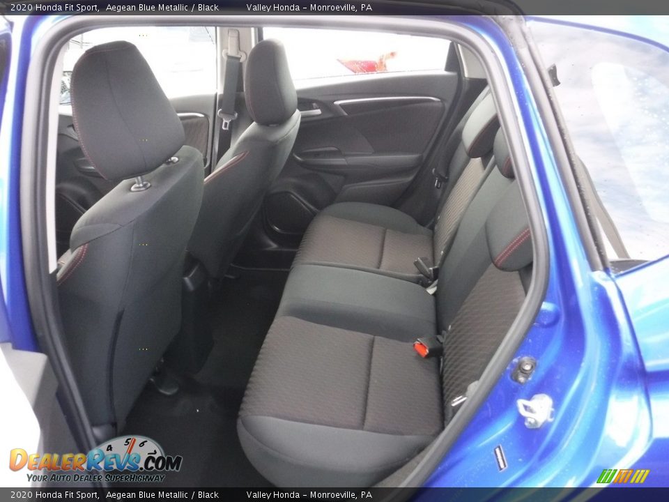 2020 Honda Fit Sport Aegean Blue Metallic / Black Photo #25