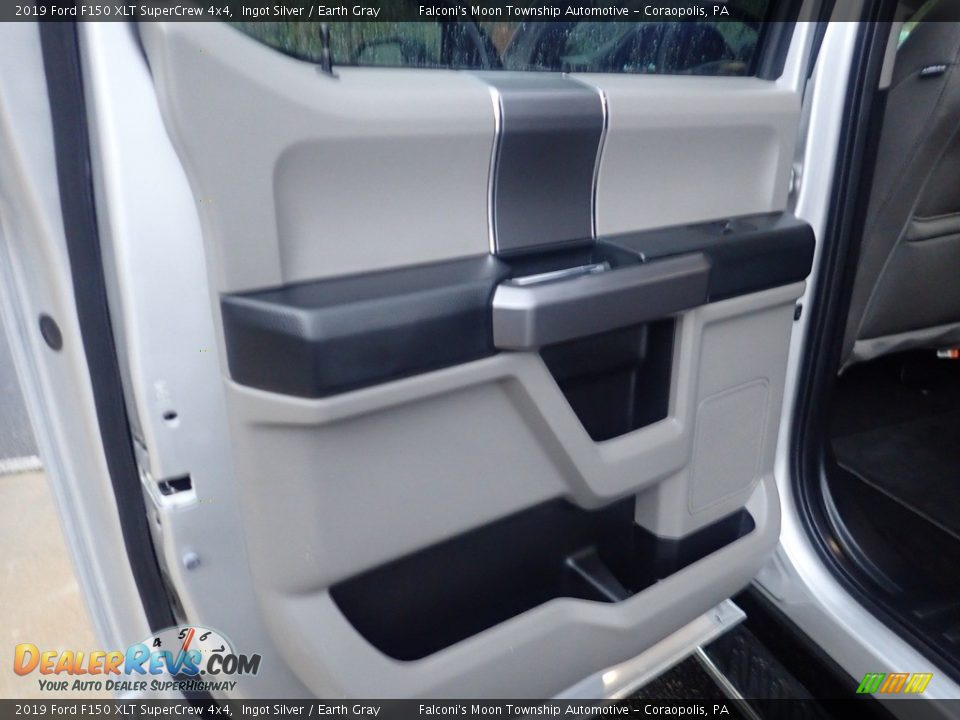 2019 Ford F150 XLT SuperCrew 4x4 Ingot Silver / Earth Gray Photo #21