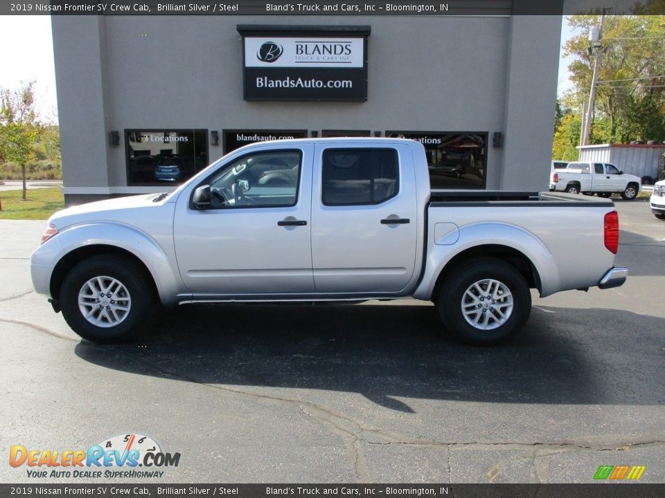 2019 Nissan Frontier SV Crew Cab Brilliant Silver / Steel Photo #1