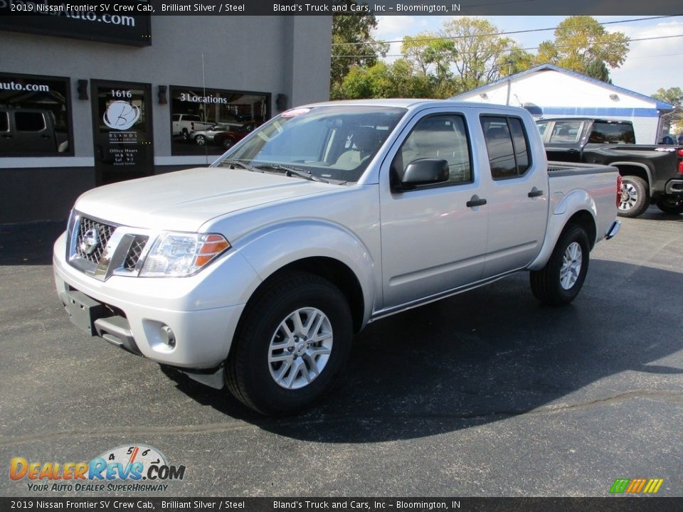 2019 Nissan Frontier SV Crew Cab Brilliant Silver / Steel Photo #2