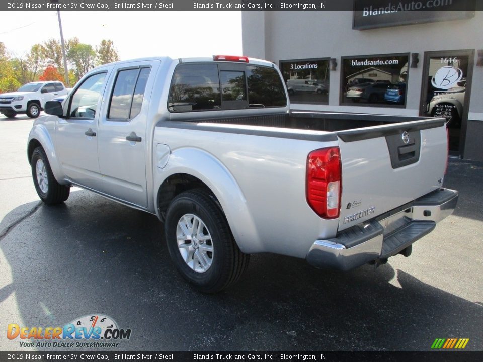 2019 Nissan Frontier SV Crew Cab Brilliant Silver / Steel Photo #3