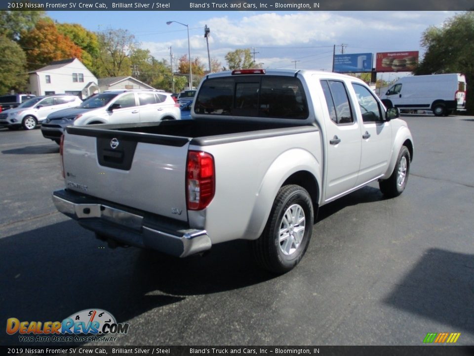 2019 Nissan Frontier SV Crew Cab Brilliant Silver / Steel Photo #4