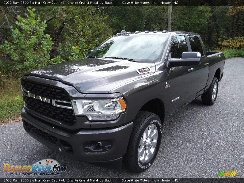 2022 Ram 2500 Big Horn Crew Cab 4x4 Granite Crystal Metallic / Black Photo #2