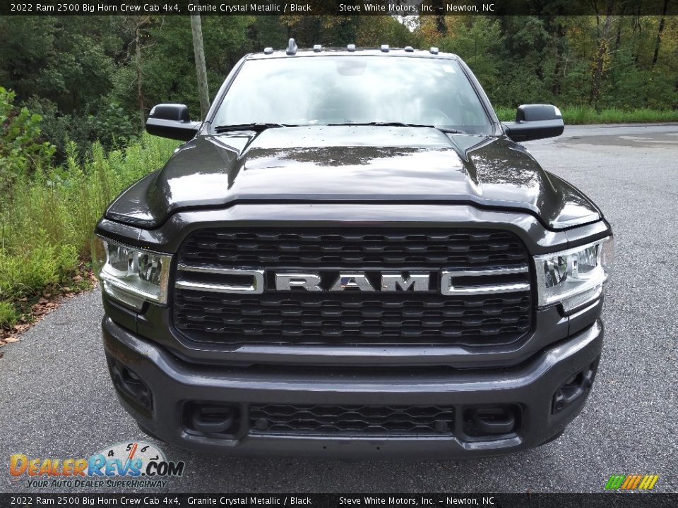 2022 Ram 2500 Big Horn Crew Cab 4x4 Granite Crystal Metallic / Black Photo #3