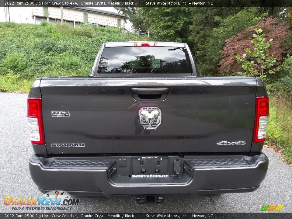 2022 Ram 2500 Big Horn Crew Cab 4x4 Granite Crystal Metallic / Black Photo #7