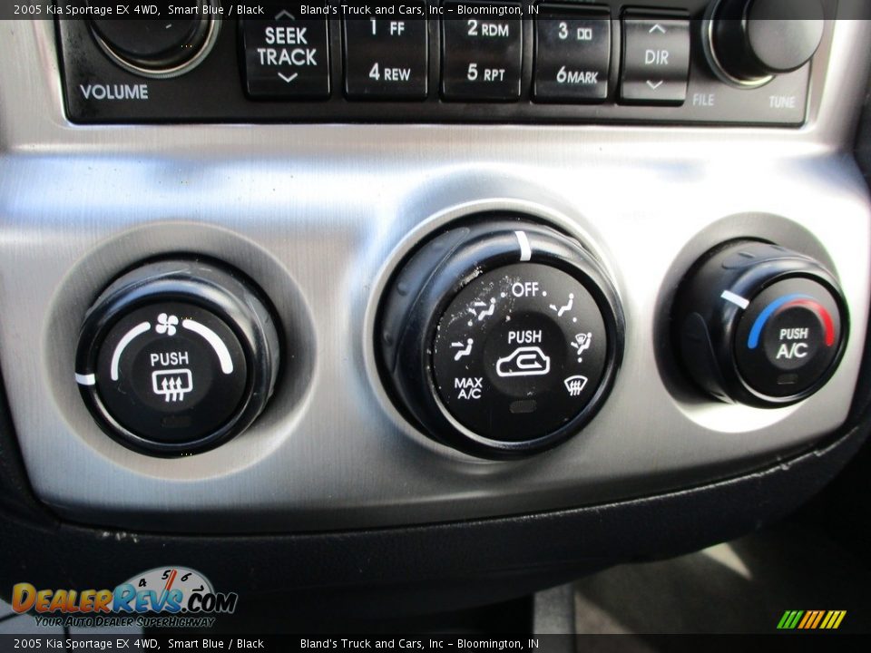 2005 Kia Sportage EX 4WD Smart Blue / Black Photo #17