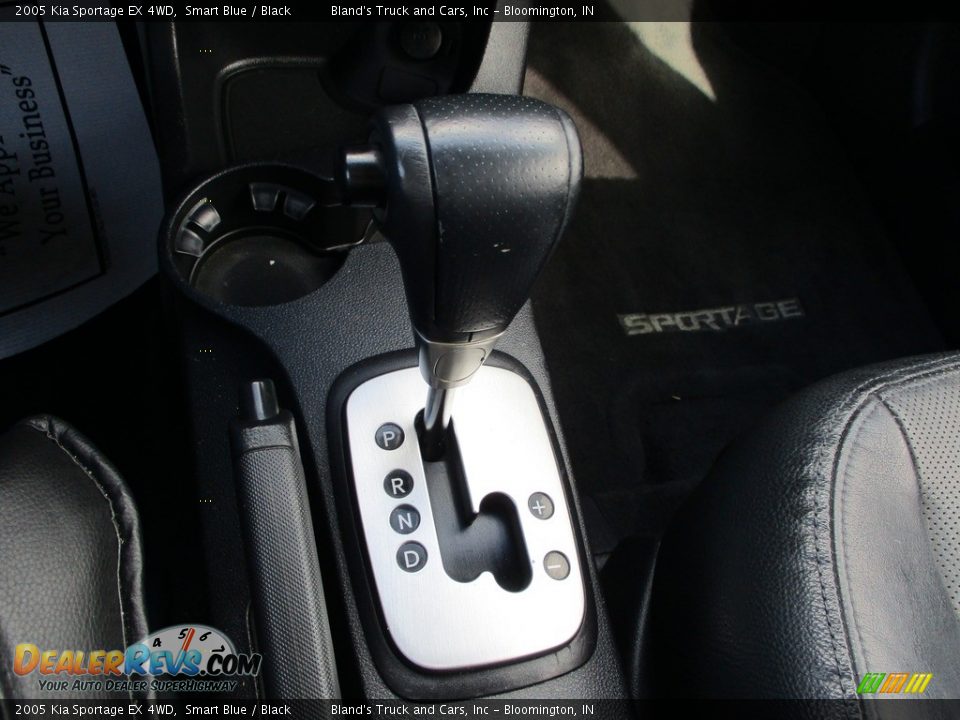 2005 Kia Sportage EX 4WD Smart Blue / Black Photo #18