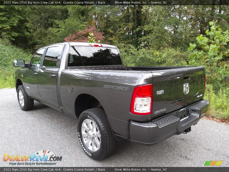 2022 Ram 2500 Big Horn Crew Cab 4x4 Granite Crystal Metallic / Black Photo #9