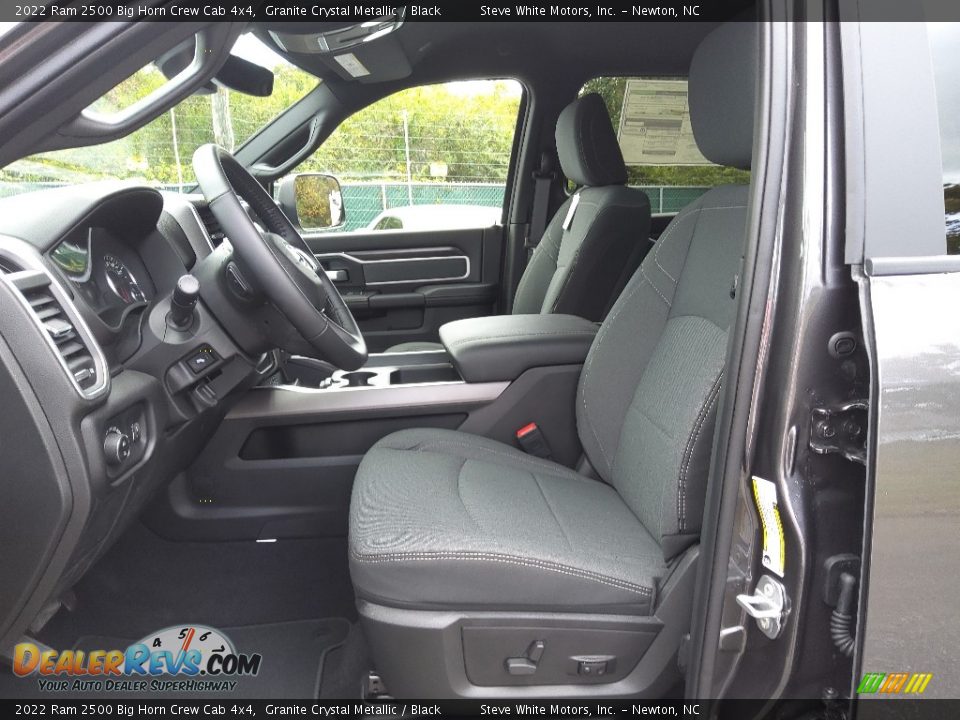 2022 Ram 2500 Big Horn Crew Cab 4x4 Granite Crystal Metallic / Black Photo #11