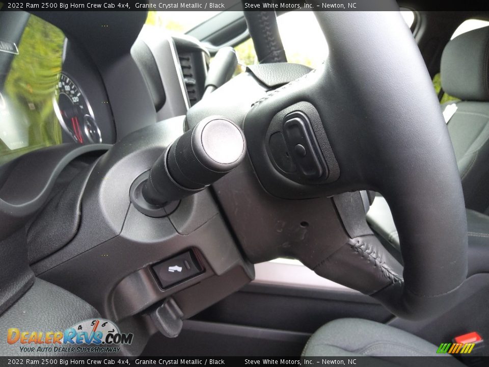 2022 Ram 2500 Big Horn Crew Cab 4x4 Granite Crystal Metallic / Black Photo #13