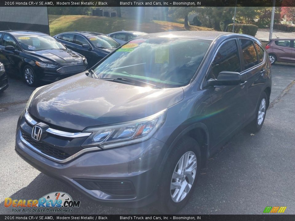 2016 Honda CR-V SE AWD Modern Steel Metallic / Black Photo #2