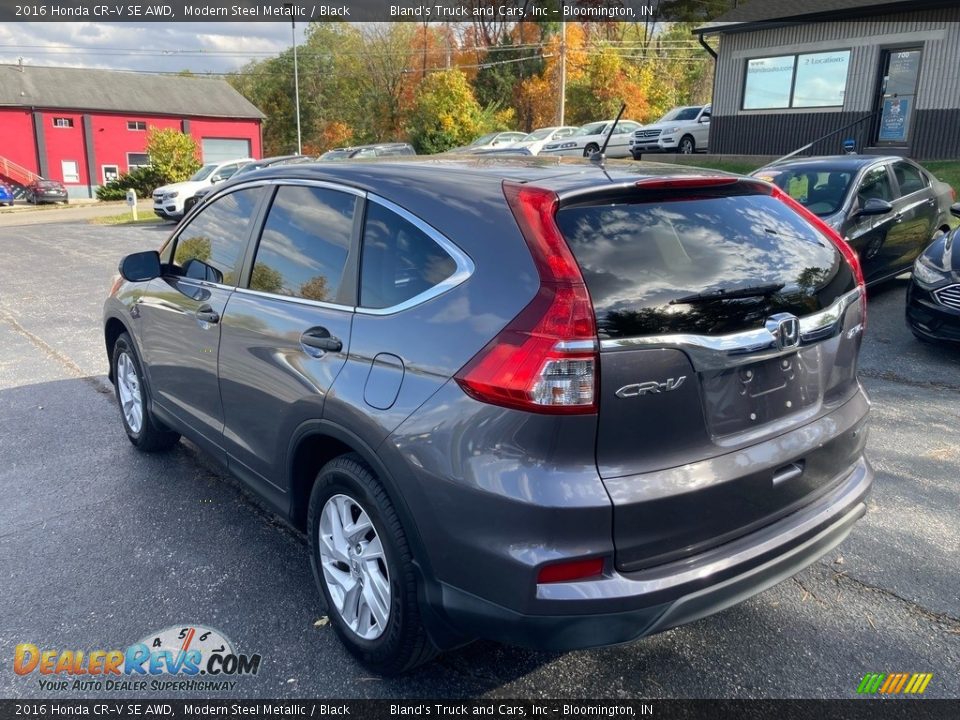 2016 Honda CR-V SE AWD Modern Steel Metallic / Black Photo #3