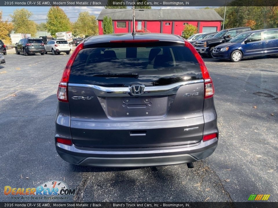 2016 Honda CR-V SE AWD Modern Steel Metallic / Black Photo #4