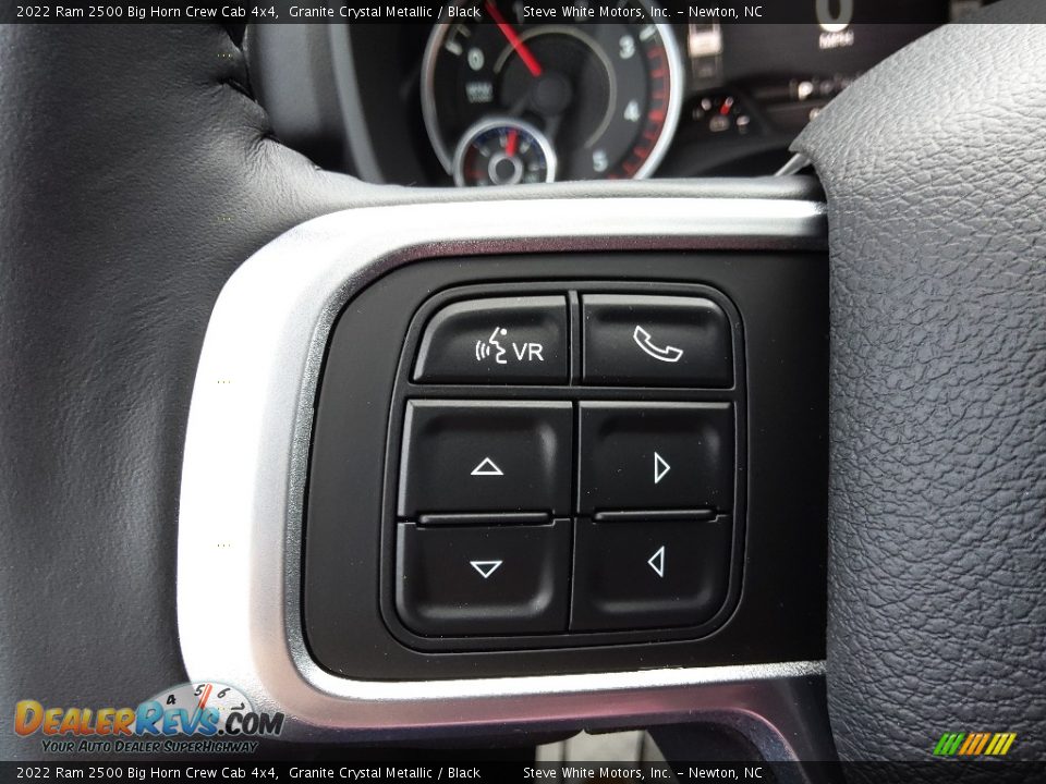 2022 Ram 2500 Big Horn Crew Cab 4x4 Granite Crystal Metallic / Black Photo #20