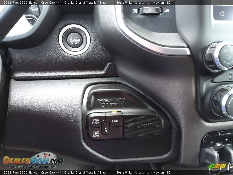 2022 Ram 2500 Big Horn Crew Cab 4x4 Granite Crystal Metallic / Black Photo #23