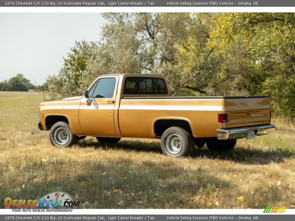 Light Camel Metallic 1979 Chevrolet C/K C10 Big-10 Scottsdale Regular Cab Photo #3