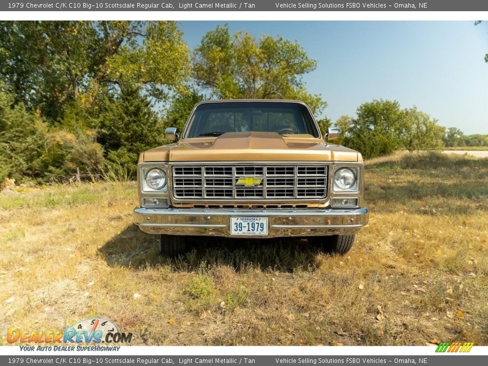 1979 Chevrolet C/K C10 Big-10 Scottsdale Regular Cab Light Camel Metallic / Tan Photo #4