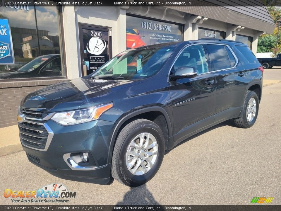 2020 Chevrolet Traverse LT Graphite Metallic / Jet Black Photo #2