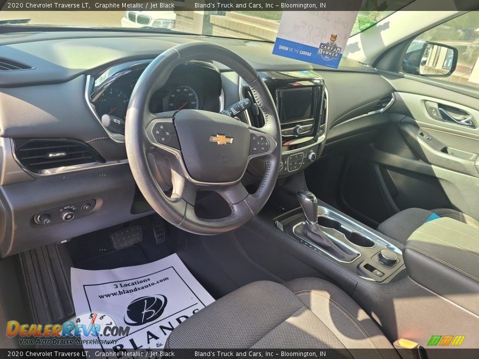 2020 Chevrolet Traverse LT Graphite Metallic / Jet Black Photo #9