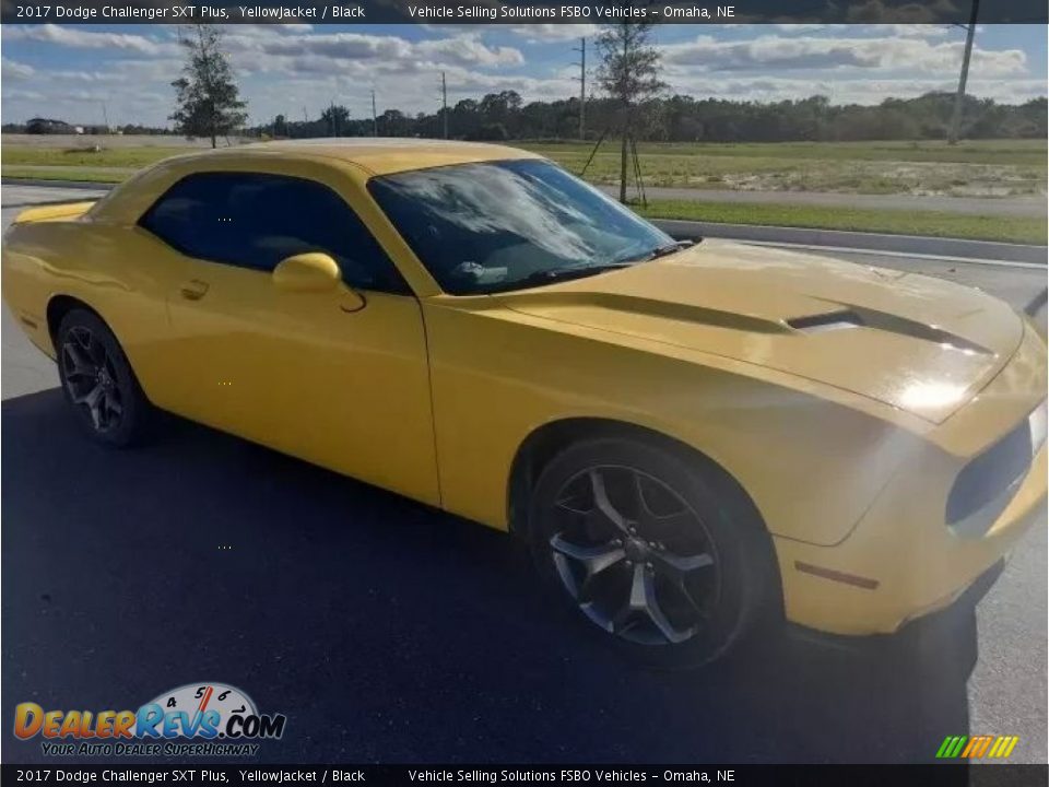 2017 Dodge Challenger SXT Plus YellowJacket / Black Photo #3