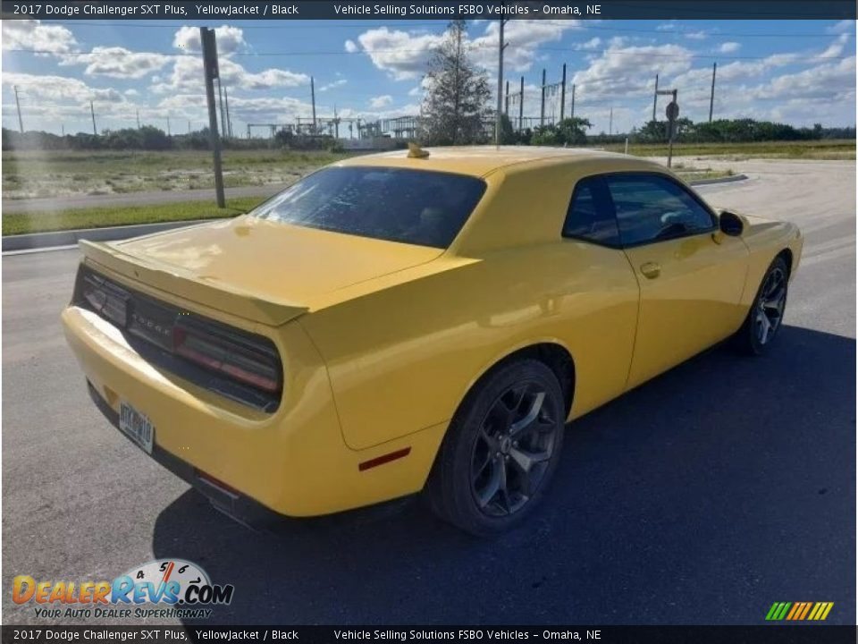 2017 Dodge Challenger SXT Plus YellowJacket / Black Photo #4