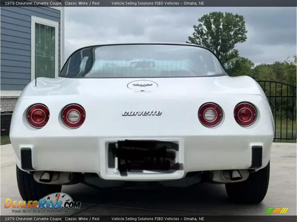 1979 Chevrolet Corvette Coupe Classic White / Red Photo #6