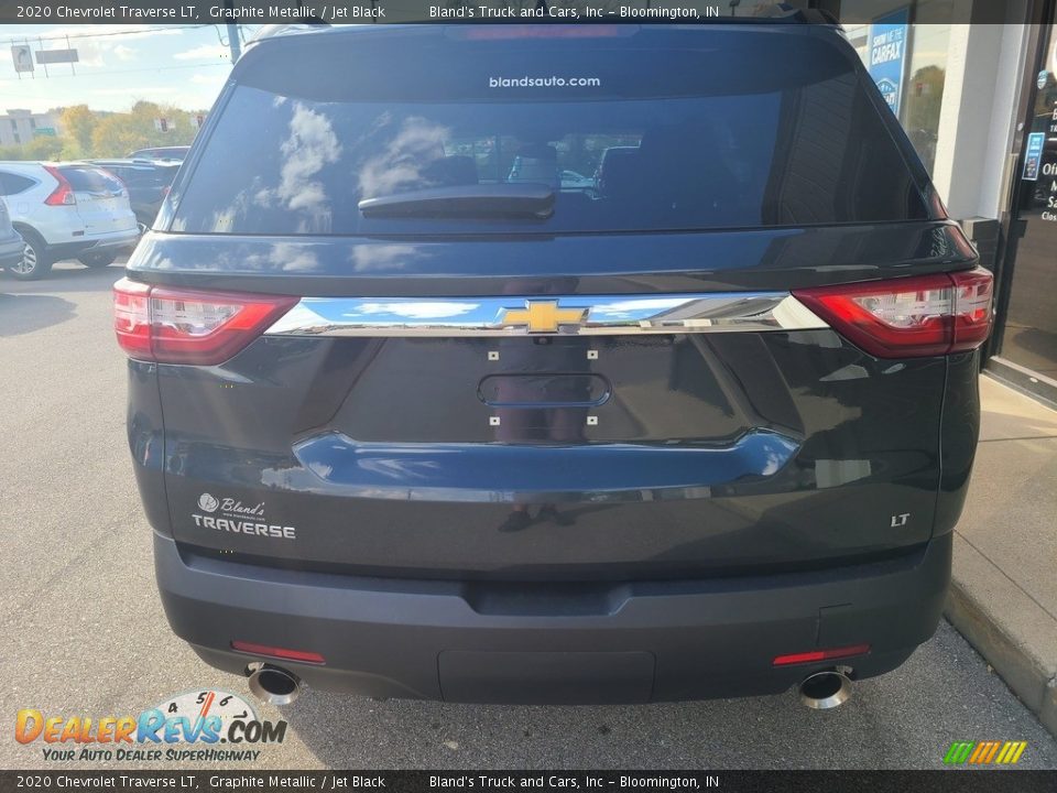 2020 Chevrolet Traverse LT Graphite Metallic / Jet Black Photo #35