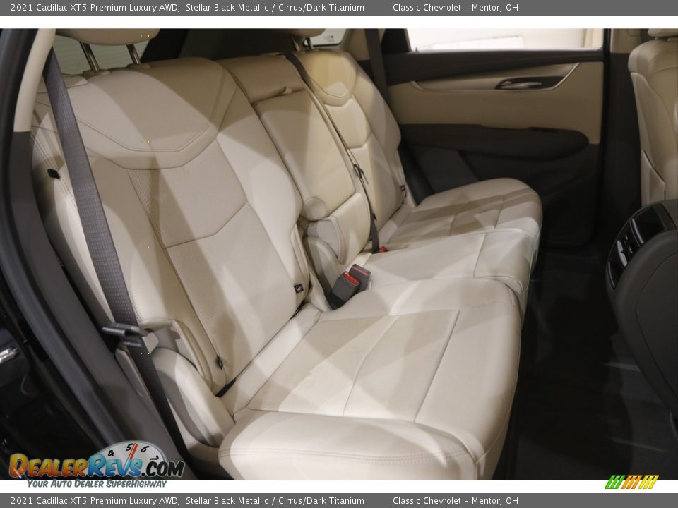 Rear Seat of 2021 Cadillac XT5 Premium Luxury AWD Photo #18