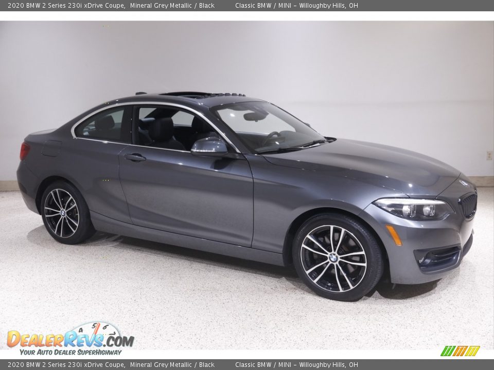 2020 BMW 2 Series 230i xDrive Coupe Mineral Grey Metallic / Black Photo #1