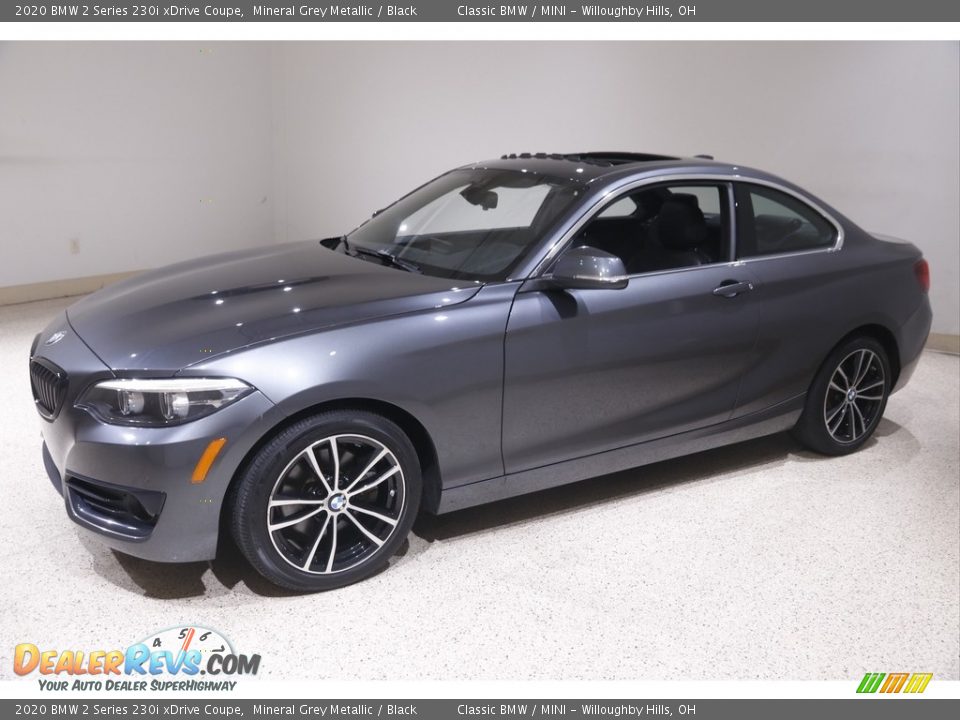 2020 BMW 2 Series 230i xDrive Coupe Mineral Grey Metallic / Black Photo #3