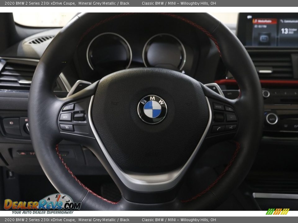 2020 BMW 2 Series 230i xDrive Coupe Mineral Grey Metallic / Black Photo #7