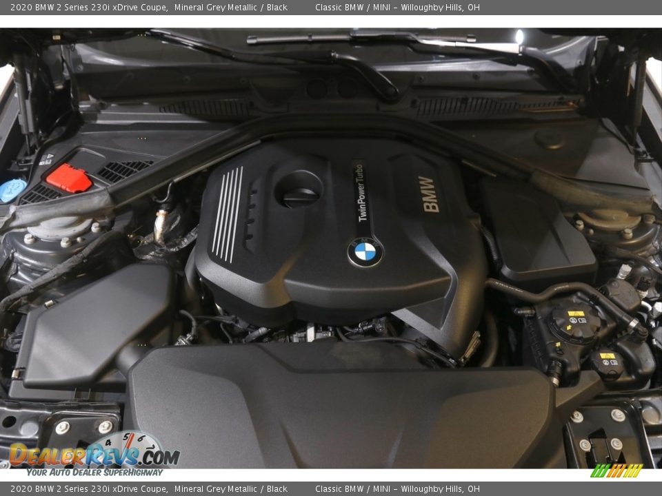 2020 BMW 2 Series 230i xDrive Coupe Mineral Grey Metallic / Black Photo #23