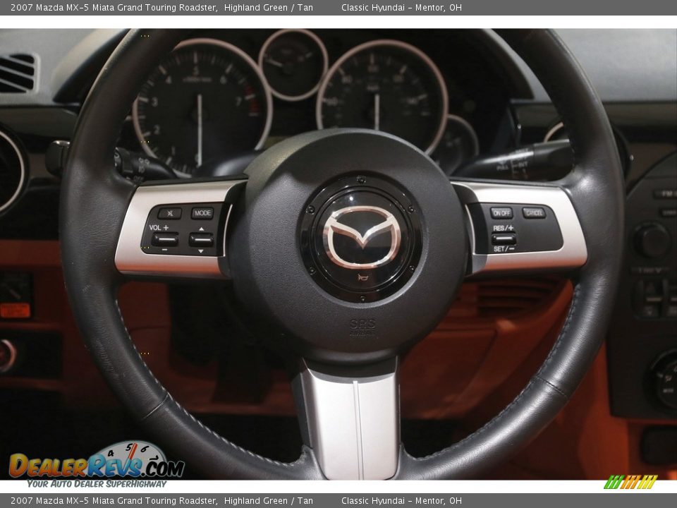 2007 Mazda MX-5 Miata Grand Touring Roadster Steering Wheel Photo #8