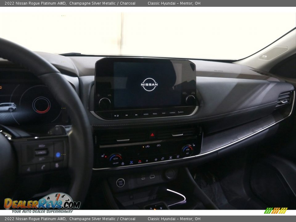 2022 Nissan Rogue Platinum AWD Champagne Silver Metallic / Charcoal Photo #9